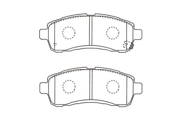 Kavo parts BP-4576 Brake Pad Set, disc brake BP4576: Buy near me in Poland at 2407.PL - Good price!