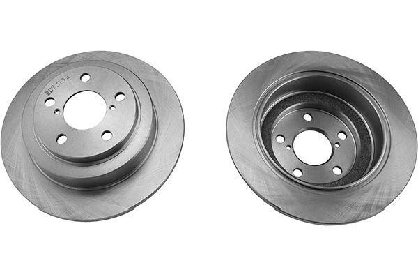 Kavo parts BR-8209 Rear brake disc, non-ventilated BR8209: Buy near me in Poland at 2407.PL - Good price!