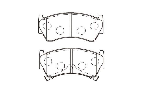 Kavo parts BP-6618 Klocki hamulcowe, zestaw BP6618: Dobra cena w Polsce na 2407.PL - Kup Teraz!