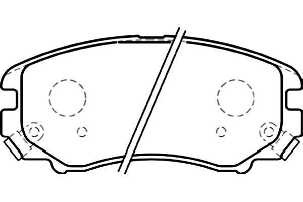 Kavo parts BP-3024 Klocki hamulcowe, zestaw BP3024: Dobra cena w Polsce na 2407.PL - Kup Teraz!