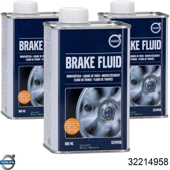 Volvo 32214958 Brake fluid 32214958: Buy near me in Poland at 2407.PL - Good price!