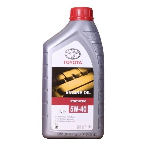 Toyota 08880-80376 Engine oil Toyota Synthetic 5W-40, 1L 0888080376: Buy near me in Poland at 2407.PL - Good price!
