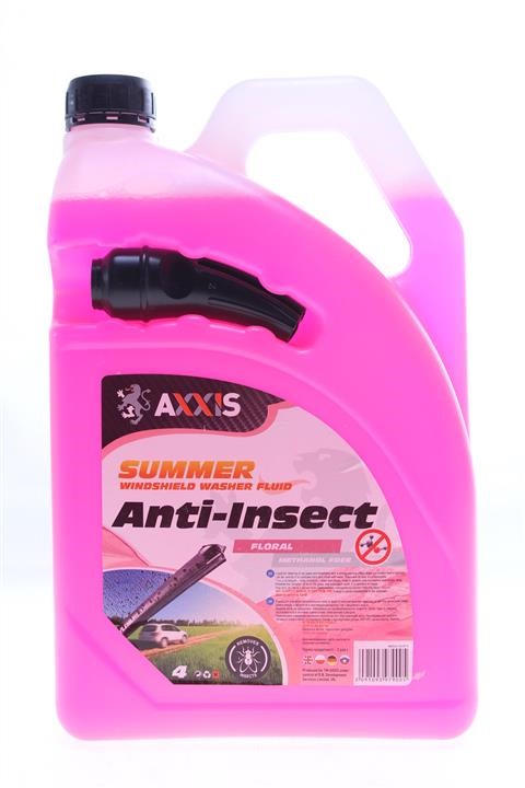 AXXIS 48391093979 Summer windshield washer fluid, Floral, 4l 48391093979: Buy near me in Poland at 2407.PL - Good price!