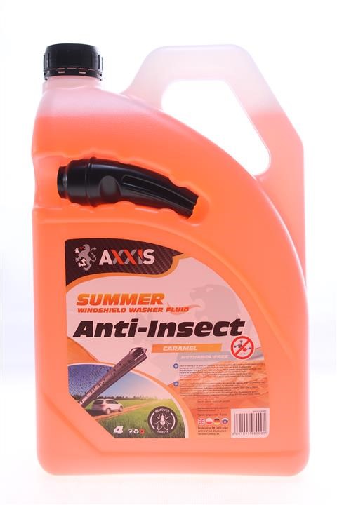 AXXIS 48391093980 Summer windshield washer fluid, Caramel, 4l 48391093980: Buy near me in Poland at 2407.PL - Good price!