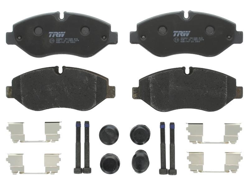 TRW GDB1747 TRW COTEC disc brake pads, set GDB1747: Buy near me in Poland at 2407.PL - Good price!