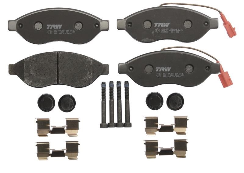 TRW GDB1681 TRW COTEC disc brake pads, set GDB1681: Buy near me in Poland at 2407.PL - Good price!