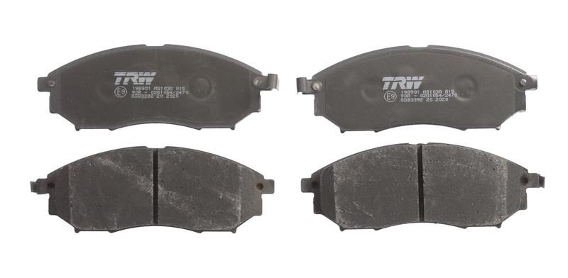 TRW GDB3392 TRW COTEC disc brake pads, set GDB3392: Buy near me in Poland at 2407.PL - Good price!