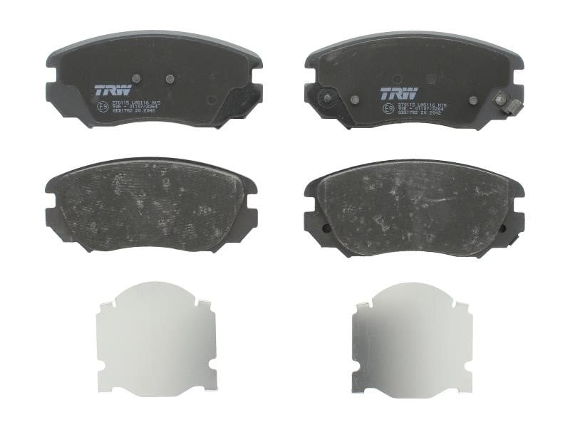 TRW GDB1782 Тормозные колодки дисковые TRW COTEC, комплект GDB1782: Отличная цена - Купить в Польше на 2407.PL!