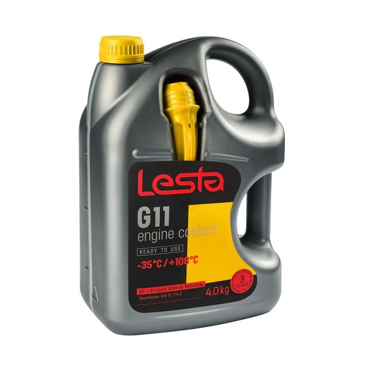 Lesta 395759 Antifreeze Lesta G11 yellow, ready for use -35C, 4kg 395759: Buy near me in Poland at 2407.PL - Good price!