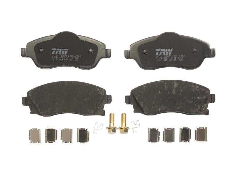 TRW GDB1570 TRW COTEC disc brake pads, set GDB1570: Buy near me in Poland at 2407.PL - Good price!