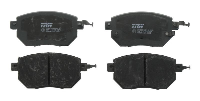 TRW GDB3416 TRW COTEC disc brake pads, set GDB3416: Buy near me in Poland at 2407.PL - Good price!