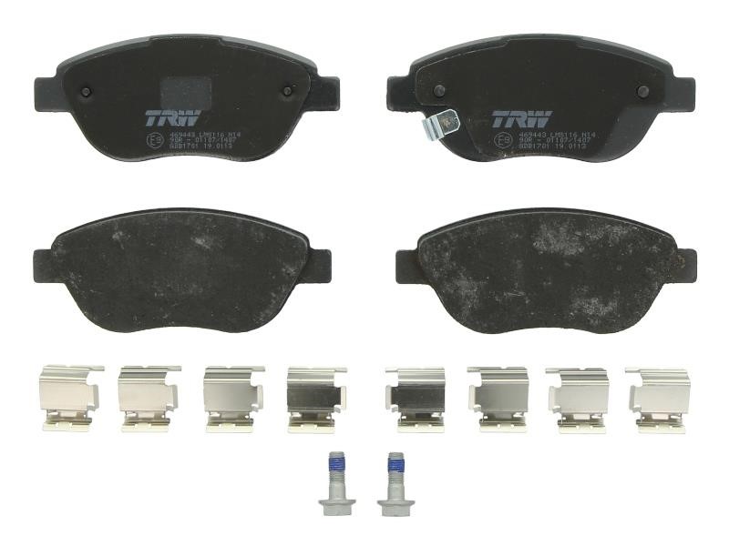 TRW GDB1701 Тормозные колодки дисковые TRW COTEC, комплект GDB1701: Отличная цена - Купить в Польше на 2407.PL!