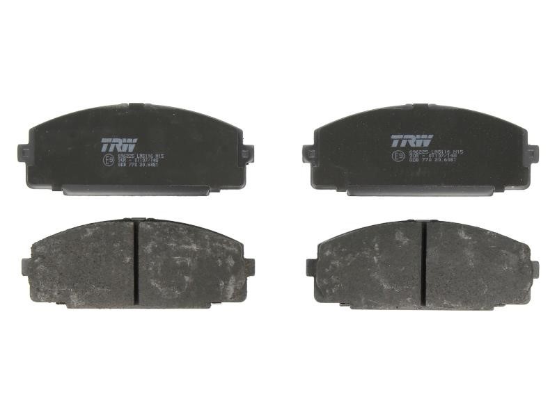 TRW GDB770 TRW COTEC disc brake pads, set GDB770: Buy near me at 2407.PL in Poland at an Affordable price!