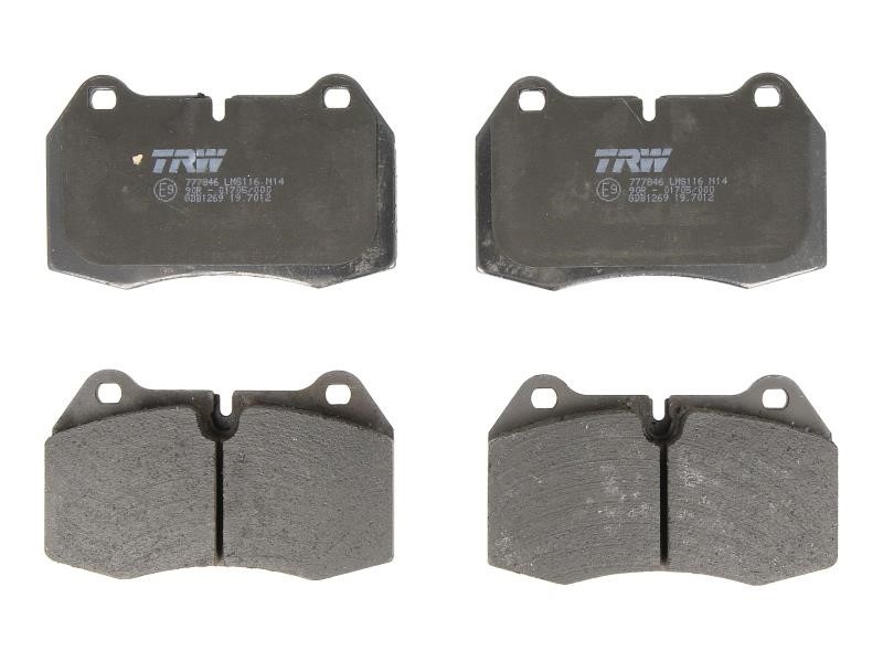 TRW GDB1269 TRW COTEC disc brake pads, set GDB1269: Buy near me in Poland at 2407.PL - Good price!