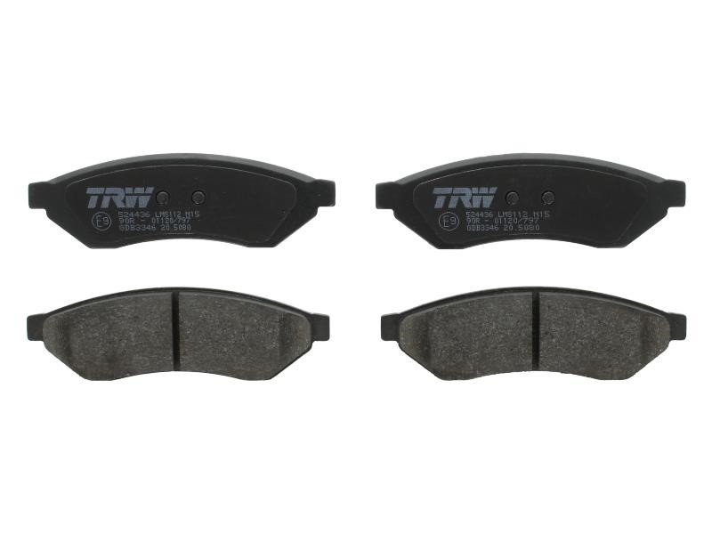 TRW GDB3346 TRW COTEC disc brake pads, set GDB3346: Buy near me in Poland at 2407.PL - Good price!