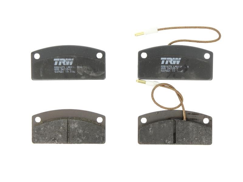 TRW GDB1679 TRW COTEC disc brake pads, set GDB1679: Buy near me in Poland at 2407.PL - Good price!