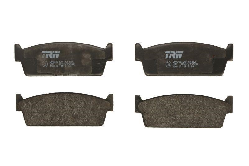 TRW GDB1021 TRW COTEC disc brake pads, set GDB1021: Buy near me in Poland at 2407.PL - Good price!