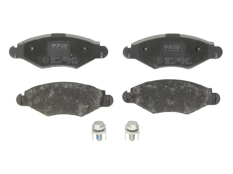 TRW GDB1500 TRW COTEC disc brake pads, set GDB1500: Buy near me at 2407.PL in Poland at an Affordable price!