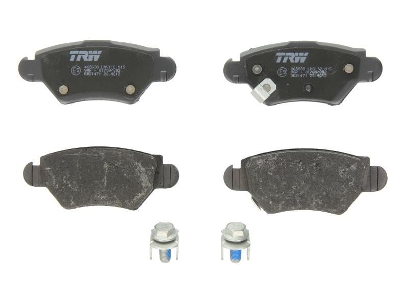 TRW GDB1471 Тормозные колодки дисковые TRW COTEC, комплект GDB1471: Отличная цена - Купить в Польше на 2407.PL!