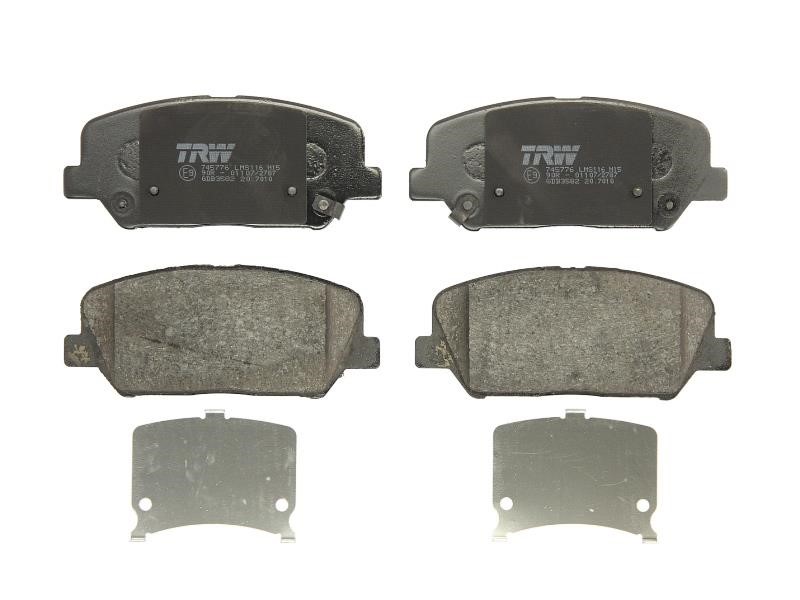 TRW GDB3582 TRW COTEC disc brake pads, set GDB3582: Buy near me in Poland at 2407.PL - Good price!