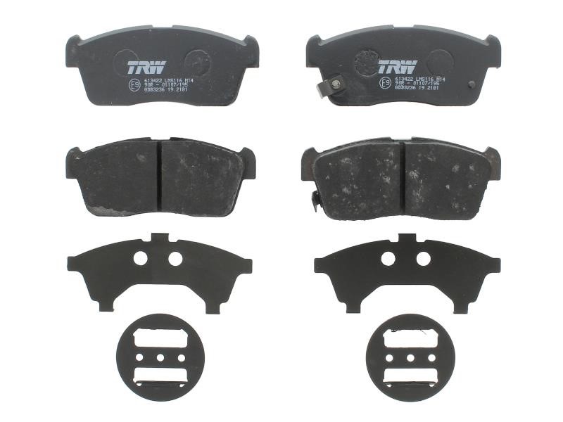 TRW GDB3236 TRW COTEC disc brake pads, set GDB3236: Buy near me in Poland at 2407.PL - Good price!