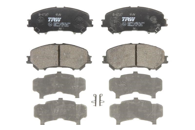 TRW GDB3631 TRW COTEC disc brake pads, set GDB3631: Buy near me in Poland at 2407.PL - Good price!