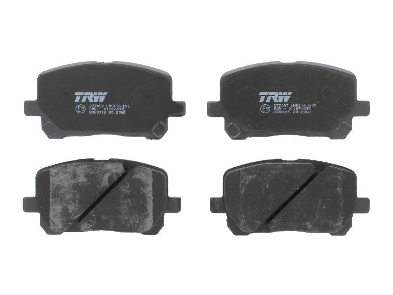 TRW GDB3315 TRW COTEC disc brake pads, set GDB3315: Buy near me in Poland at 2407.PL - Good price!