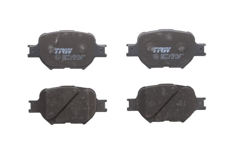 TRW GDB3316 TRW COTEC disc brake pads, set GDB3316: Buy near me in Poland at 2407.PL - Good price!