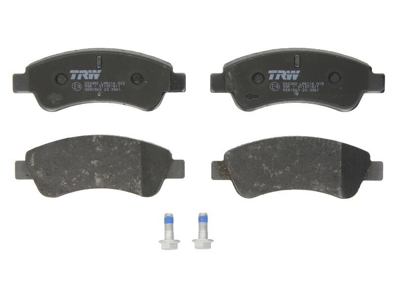 TRW GDB1563 TRW COTEC disc brake pads, set GDB1563: Buy near me in Poland at 2407.PL - Good price!