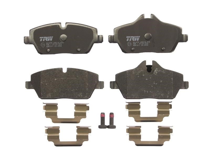 TRW GDB1611 TRW COTEC disc brake pads, set GDB1611: Buy near me in Poland at 2407.PL - Good price!