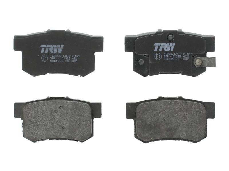 TRW GDB1923 Тормозные колодки дисковые TRW COTEC, комплект GDB1923: Отличная цена - Купить в Польше на 2407.PL!