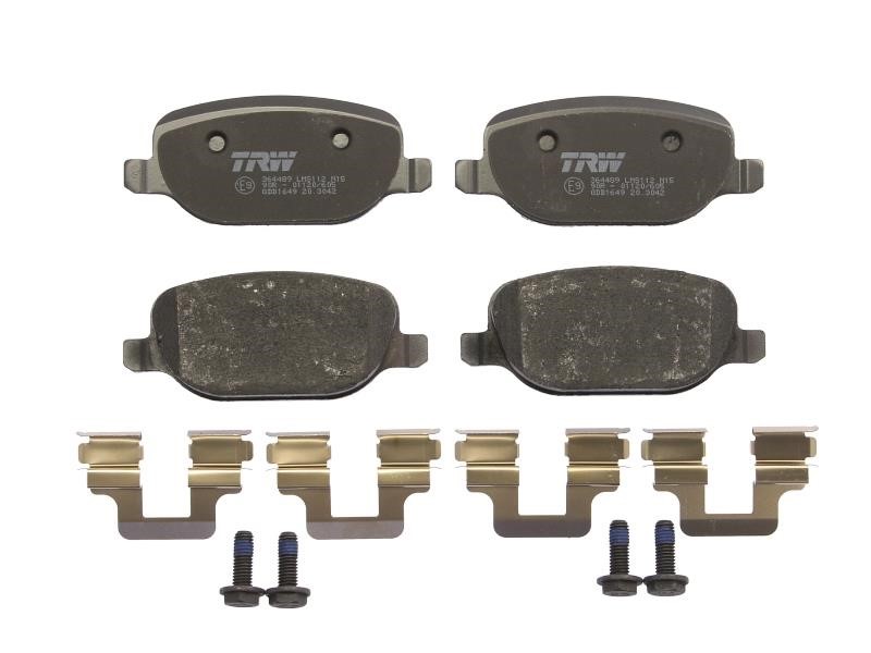 TRW GDB1649 TRW COTEC disc brake pads, set GDB1649: Buy near me in Poland at 2407.PL - Good price!