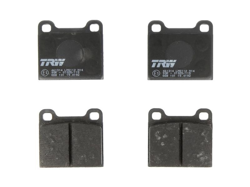 TRW GDB101 Тормозные колодки дисковые TRW COTEC, комплект GDB101: Отличная цена - Купить в Польше на 2407.PL!