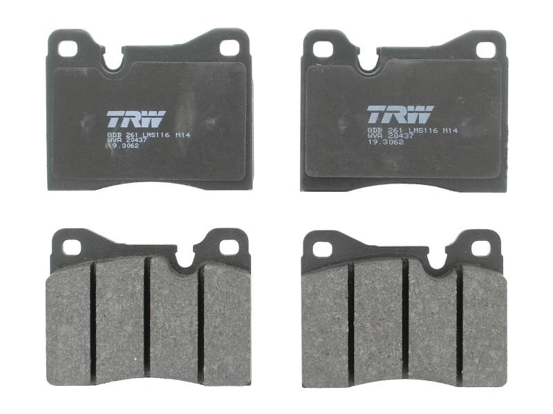 TRW GDB261 TRW COTEC disc brake pads, set GDB261: Buy near me in Poland at 2407.PL - Good price!