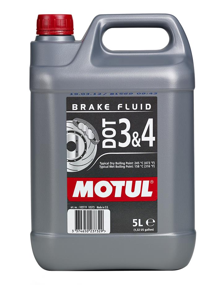 Motul 104247 Brake fluid DOT 3 / 4 5 l (807906) 104247: Buy near me in Poland at 2407.PL - Good price!