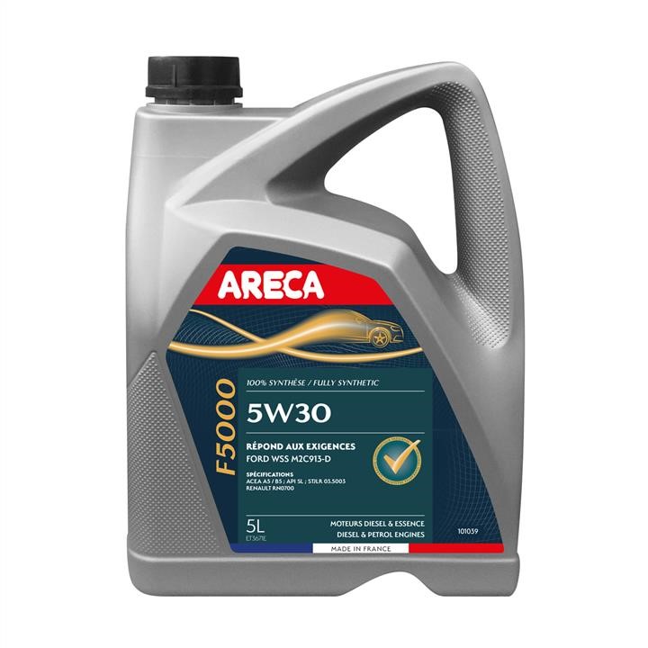 Areca 010103 Моторное масло Areca F5000 5W-30, 5л 010103: Отличная цена - Купить в Польше на 2407.PL!
