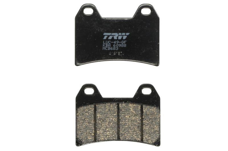 TRW MCB683 Brake Pad Set, disc brake MCB683: Buy near me in Poland at 2407.PL - Good price!