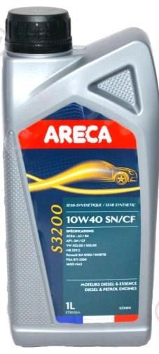 Areca 052241 Engine oil Areca S3200 10W-40, 1L 052241: Buy near me in Poland at 2407.PL - Good price!