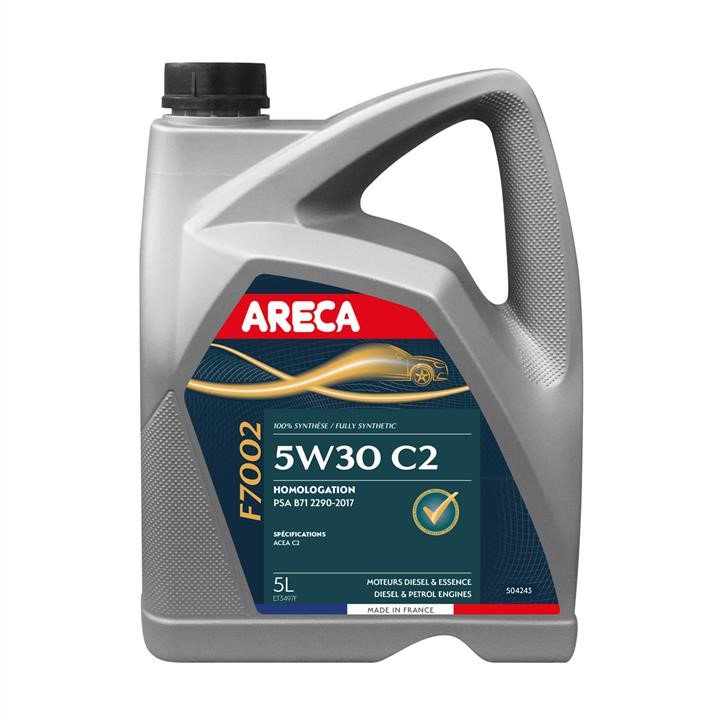 Areca 022F000500 Engine oil Areca F7002 5W-30, 5L 022F000500: Buy near me in Poland at 2407.PL - Good price!