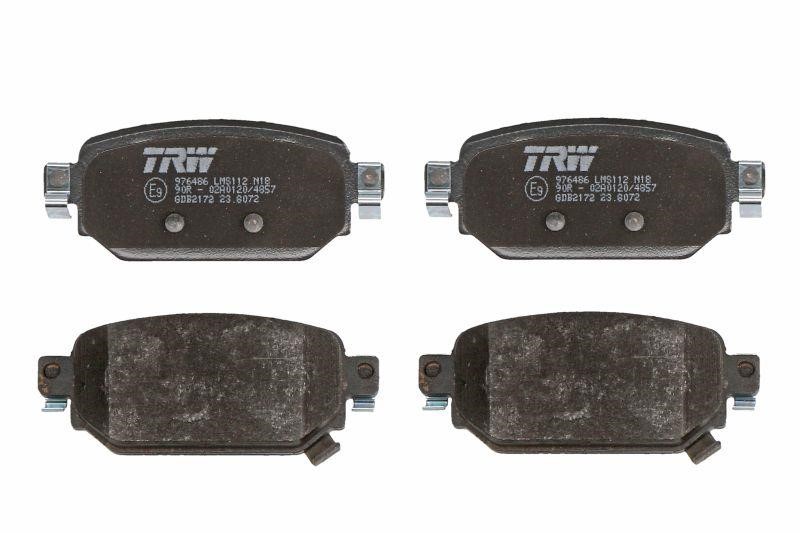 TRW GDB2172 TRW COTEC disc brake pads, set GDB2172: Buy near me in Poland at 2407.PL - Good price!