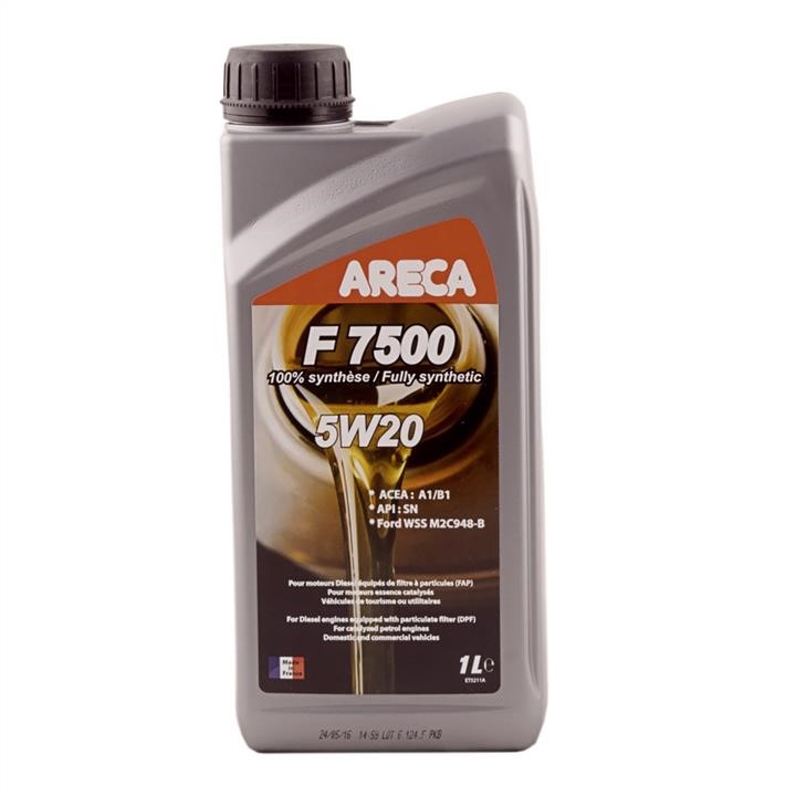 Areca 016C0001000 Engine oil Areca F7500 5W-20, 1L 016C0001000: Buy near me in Poland at 2407.PL - Good price!
