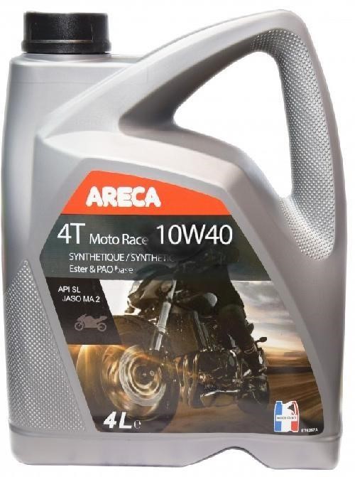 Areca 051584 Olej silnikowy ARECA 4T MOTO RACE 10W-40, API SL, JASO MA2, 4L 051584: Dobra cena w Polsce na 2407.PL - Kup Teraz!