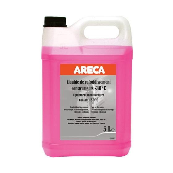 Areca 550009 Antifreeze ARECA LIQUIDE DE REFROIDISSEMENT CONSTRUCTEUR G12 pink, ready to use -30C, 5L 550009: Buy near me in Poland at 2407.PL - Good price!