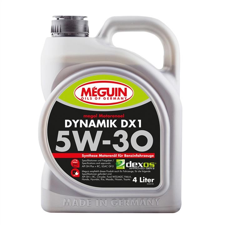 Meguin 33040 Моторна олива Meguin Dynamik DX1 5W-30, 4л 33040: Приваблива ціна - Купити у Польщі на 2407.PL!