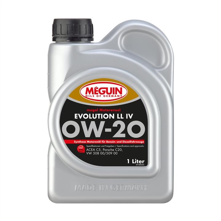 Meguin 33026 Engine oil Meguin Evolution LL IV 0W-20, 1L 33026: Buy near me in Poland at 2407.PL - Good price!