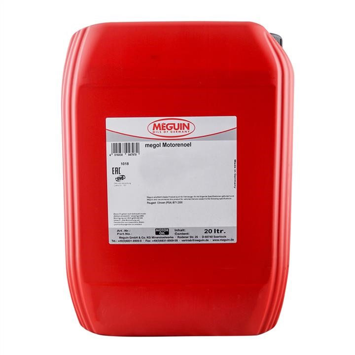 Meguin 4838 Hydraulic oil Meguin HLPD 46, 20l 4838: Buy near me at 2407.PL in Poland at an Affordable price!