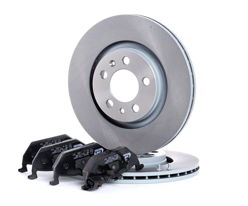  8633.01 Front ventilated brake discs with pads, set 863301: Buy near me in Poland at 2407.PL - Good price!