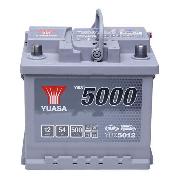 Yuasa YBX5012 Akumulator Yuasa YBX5000 Silver High Performance SMF 12V 52AH 480A(EN) R+ YBX5012: Dobra cena w Polsce na 2407.PL - Kup Teraz!