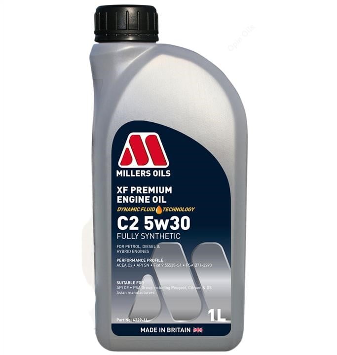 Millers Oils 6229-1 Engine oil MILLERS XF Premium C2 5W-30, 1L 62291: Buy near me in Poland at 2407.PL - Good price!