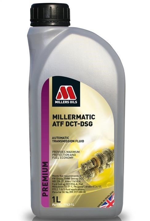 Millers Oils 7742-1 Getriebeöl MILLERS MILLERMATIC ATF DCT/DSG, 1 l 77421: Kaufen Sie zu einem guten Preis in Polen bei 2407.PL!